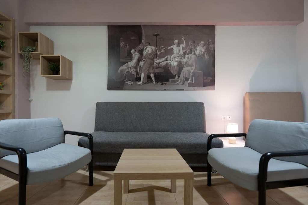 Metaxourgio 2Nd Floor Apartman Athén Kültér fotó